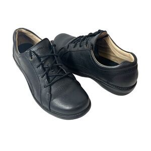 Red Wing Shoes Womens Sz 9 M Black Leather Lace Up Comfort Casual Oxford Sneaker